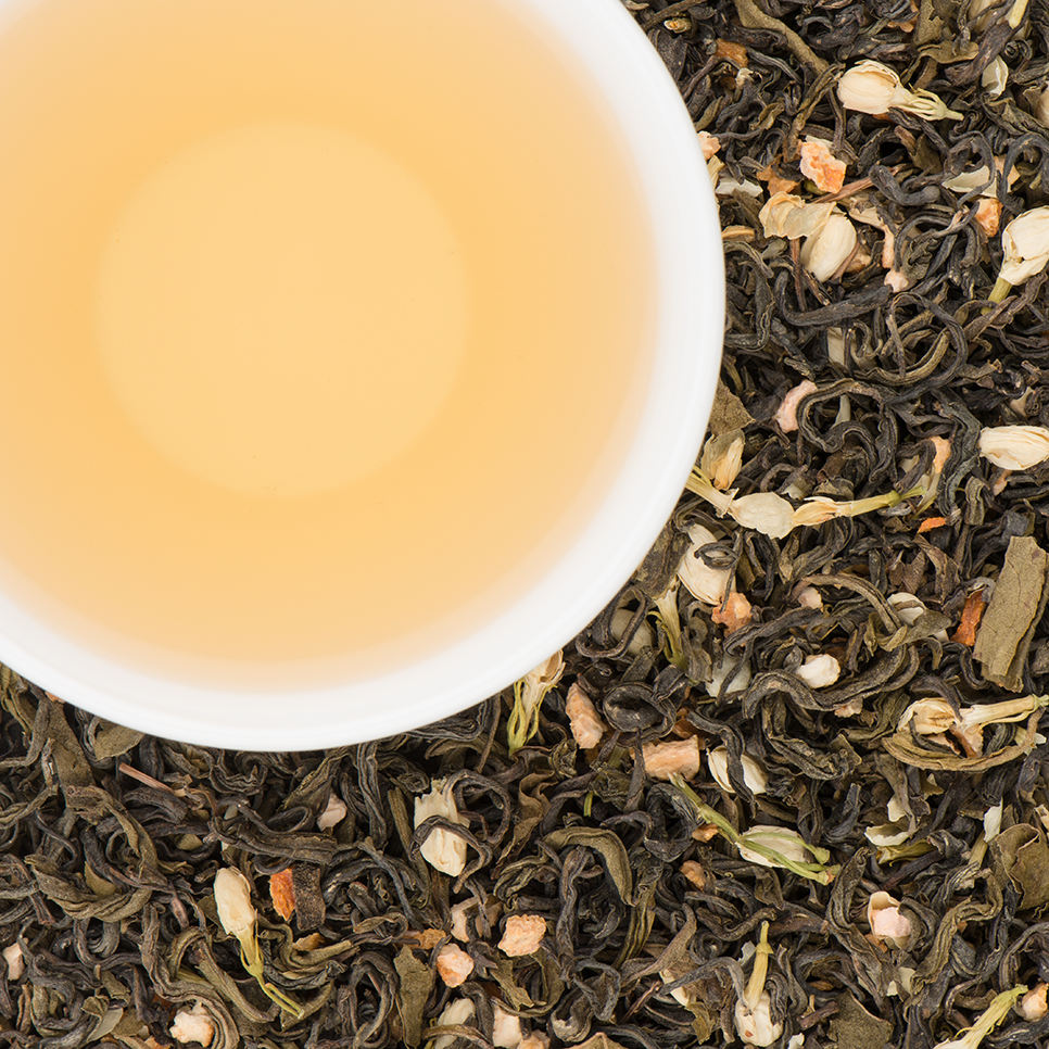 June Jasmine Green Tea Blend  with Smooth and Sublime notes